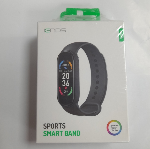 Smart sports watch fitness heartrate tracker black woman's - Picture 3 of 6